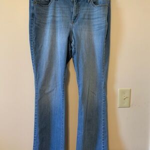 new directions Light Wash Flare Jeans